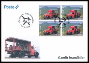 Færøerne FDC AFA 847 4 Blok