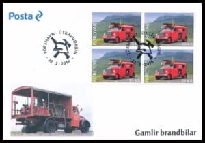 Færøerne FDC AFA 848 4 Blok