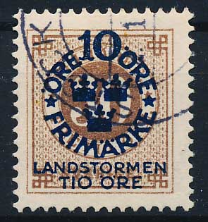 Sverige AFA 085 Stemplet