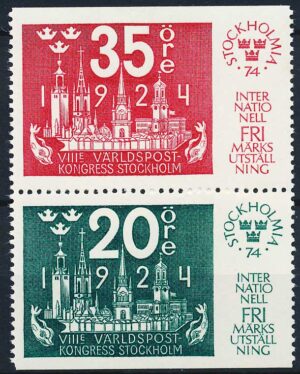 Sverige AFA 852Cn+855Co Postfrisk