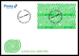 Færøerne FDC AFA 856 4 Blok