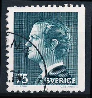 Sverige AFA 858Ch Stemplet