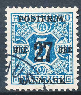 Danmark AFA 86x Stemplet