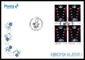 Færøerne FDC AFA 869 4 Blok
