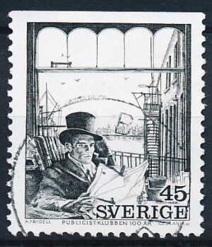 Sverige AFA 870Co Stemplet