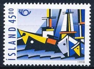 Island AFA 0870 Postfrisk