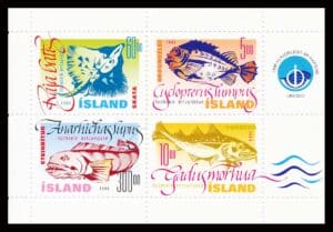 Island AFA 0871-874 Miniark Postfrisk