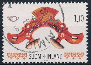 Finland AFA 877 Stemplet