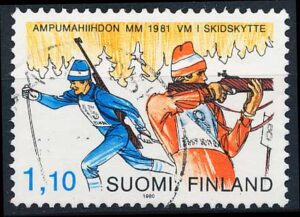 Finland AFA 879 Stemplet
