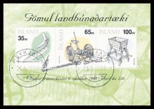 Island AFA 0880-882 Miniark Stemplet