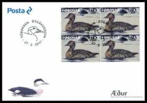 Færøerne FDC AFA 880 4 Blok