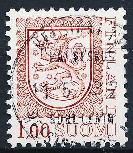 Finland AFA 882F Stemplet