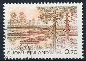 Finland AFA 883 Stemplet
