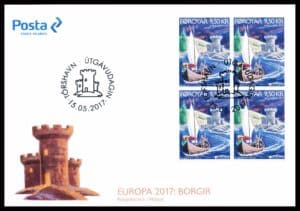 Færøerne FDC AFA 885 4 Blok
