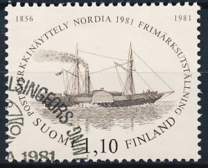Finland AFA 886 Stemplet