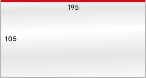 Indstikslommer 105 x 195 mm - Lindner 886L p (50 stk.)