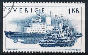 Sverige AFA 889 Stemplet