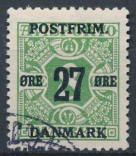 Danmark AFA 88 Stemplet