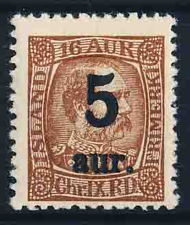 Island AFA 104 Postfrisk