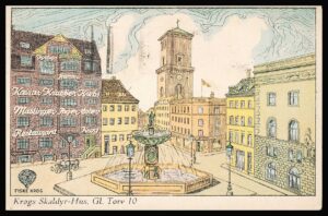 Danmark Postkort København