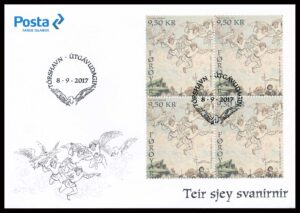 Færøerne FDC AFA 891 4 Blok