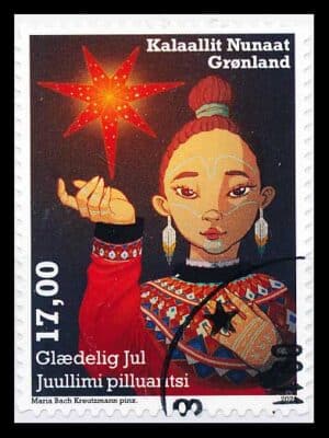 Grønland AFA 894E Stemplet