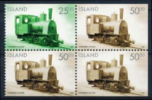 Island AFA 0894-895 4-Blok Postfrisk
