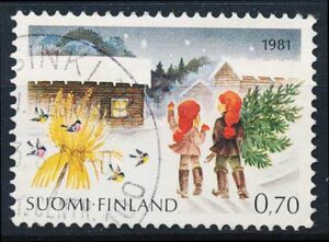 Finland AFA 895 Stemplet