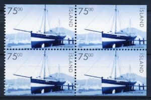 Island AFA 0896 4-Blok Postfrisk