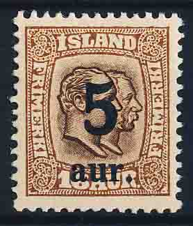 Island AFA 105 Postfrisk