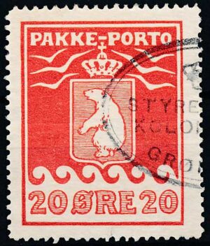 Grønland Pakkeporto AFA 09 I Stemplet