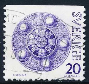 Sverige AFA 0900CouF Stemplet