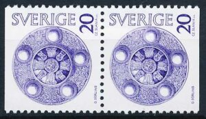 Sverige AFA 0900CouF+900CnuF Postfrisk