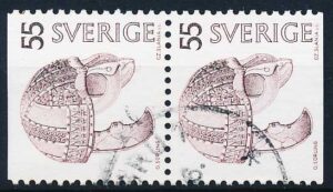 Sverige AFA 0902CouF+902CnuF Stemplet