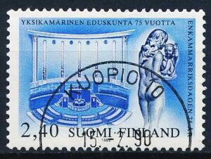 Finland AFA 908 Stemplet