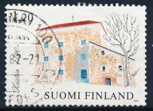 Finland AFA 909 Stemplet