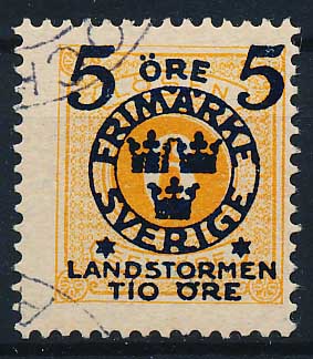 Sverige AFA 091 Stemplet
