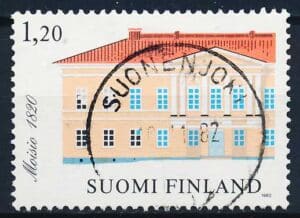 Finland AFA 913 Stemplet