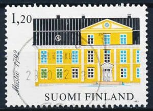 Finland AFA 916 Stemplet