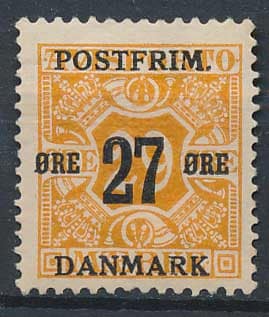 Danmark AFA 91 Ubrugt