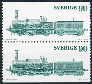 Sverige AFA 0921Cn+920Co Postfrisk