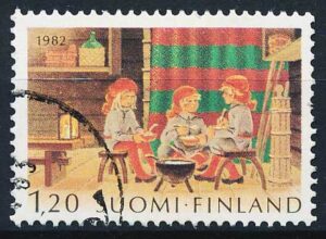 Finland AFA 922 Stemplet