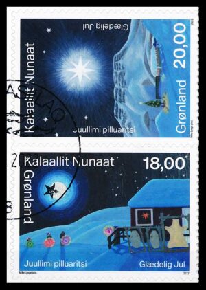 Grønland AFA 922E+923E Stemplet