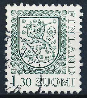 Finland AFA 924a Stemplet