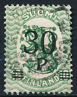 Finland AFA 093 Stemplet