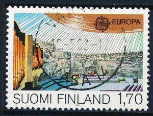 Finland AFA 933 Stemplet