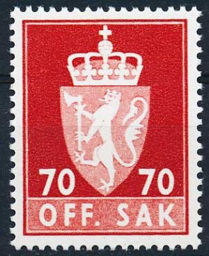 Norge Tjenestemærker AFA 093 Postfrisk