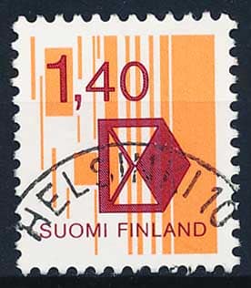 Finland AFA 947 Stemplet