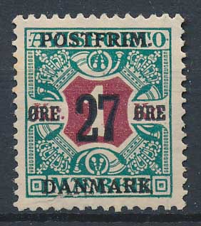 Danmark AFA 95 Ubrugt