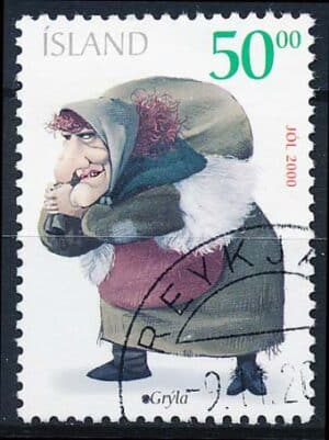 Island AFA 0953 Stemplet